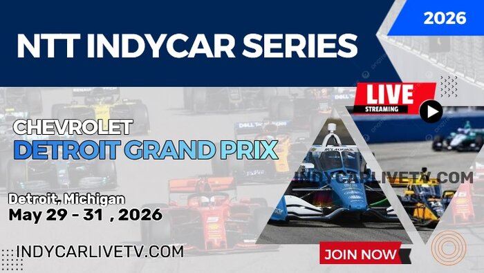 How To Watch Detroit Grand Prix IndyCar Live Stream