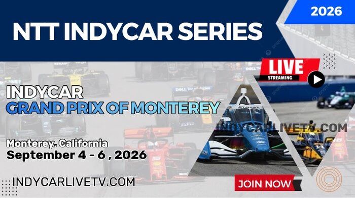 How To Watch Monterey Grand Prix Indycar Live Stream Replay