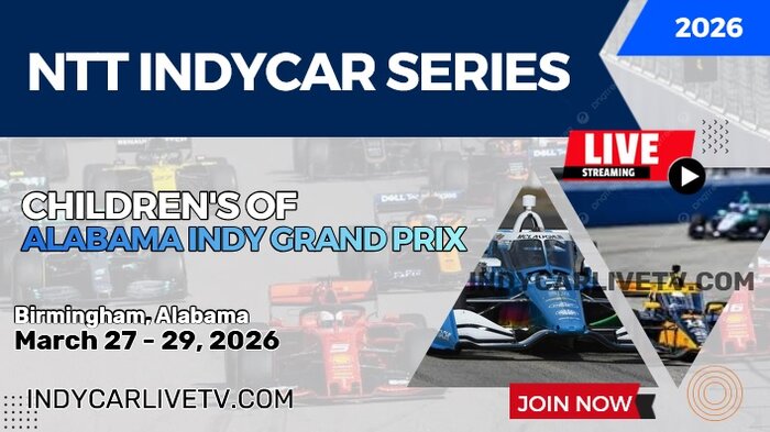 {Alabama GP} IndyCar Practice 2 Live Stream 2026 slider
